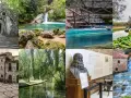 Suggestioni per città da visitare a novembre: un parco con sculture, cascate, terme naturali, borghi storici e un museo.