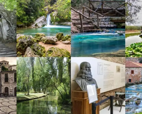 Suggestioni per città da visitare a novembre: un parco con sculture, cascate, terme naturali, borghi storici e un museo.
